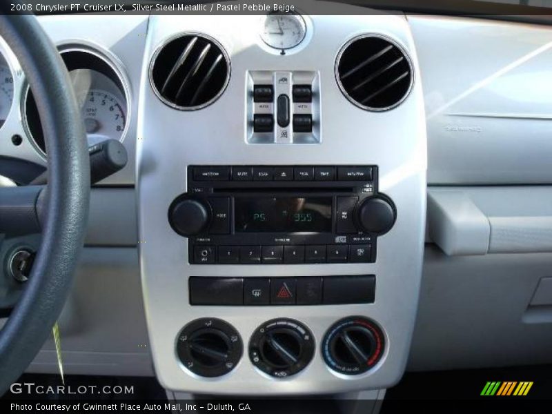 Silver Steel Metallic / Pastel Pebble Beige 2008 Chrysler PT Cruiser LX
