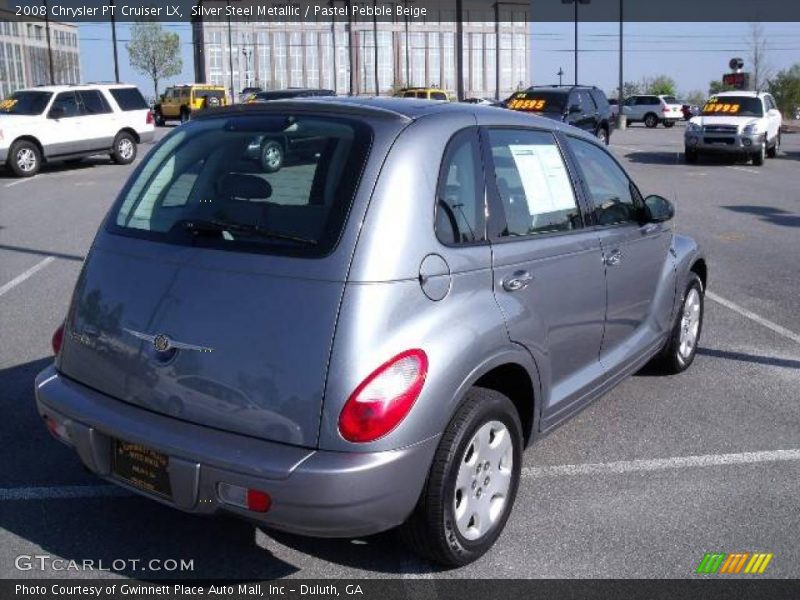Silver Steel Metallic / Pastel Pebble Beige 2008 Chrysler PT Cruiser LX