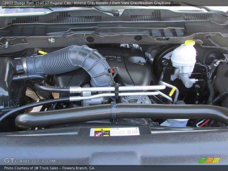 Mineral Gray Metallic / Dark Slate Gray/Medium Graystone 2012 Dodge Ram 1500 ST Regular Cab