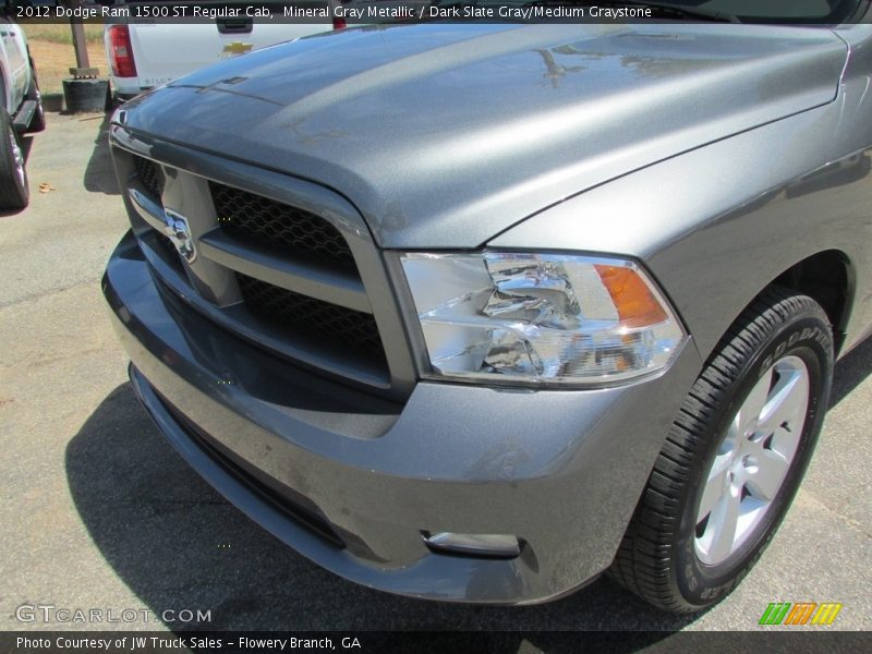 Mineral Gray Metallic / Dark Slate Gray/Medium Graystone 2012 Dodge Ram 1500 ST Regular Cab