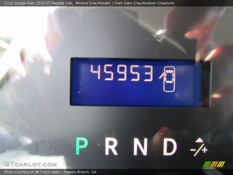 Mineral Gray Metallic / Dark Slate Gray/Medium Graystone 2012 Dodge Ram 1500 ST Regular Cab