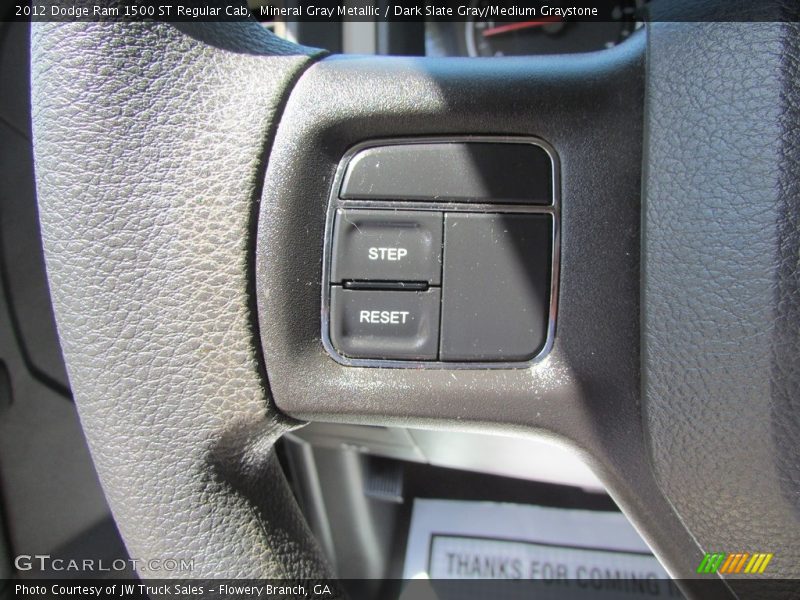 Mineral Gray Metallic / Dark Slate Gray/Medium Graystone 2012 Dodge Ram 1500 ST Regular Cab