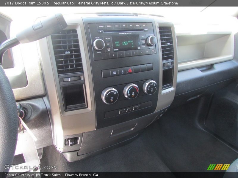 Mineral Gray Metallic / Dark Slate Gray/Medium Graystone 2012 Dodge Ram 1500 ST Regular Cab