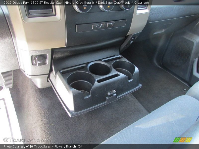 Mineral Gray Metallic / Dark Slate Gray/Medium Graystone 2012 Dodge Ram 1500 ST Regular Cab
