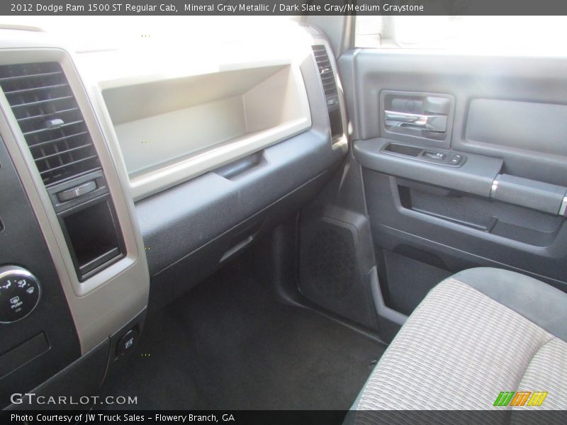 Mineral Gray Metallic / Dark Slate Gray/Medium Graystone 2012 Dodge Ram 1500 ST Regular Cab