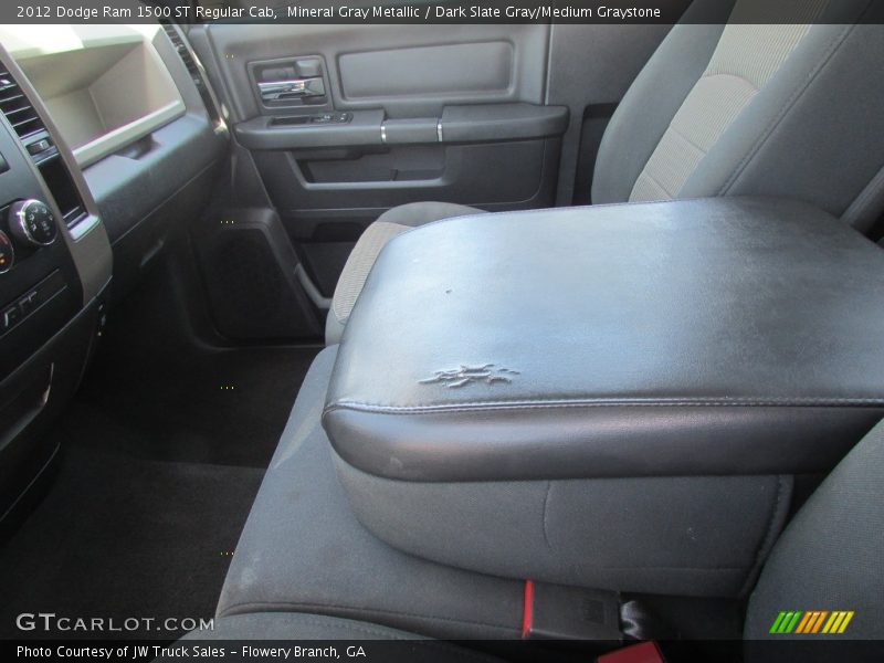 Mineral Gray Metallic / Dark Slate Gray/Medium Graystone 2012 Dodge Ram 1500 ST Regular Cab