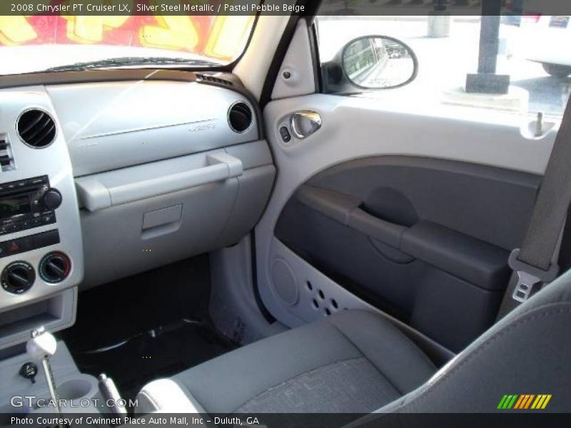 Silver Steel Metallic / Pastel Pebble Beige 2008 Chrysler PT Cruiser LX