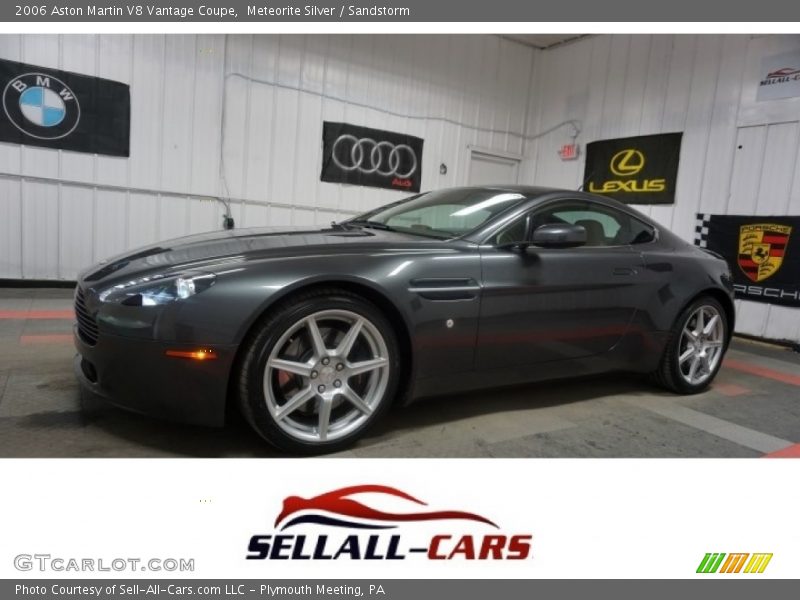 Meteorite Silver / Sandstorm 2006 Aston Martin V8 Vantage Coupe