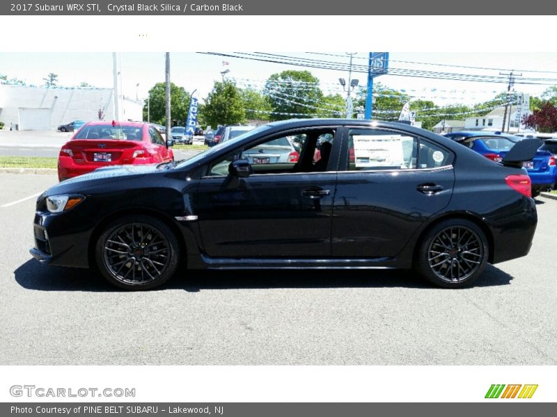 Crystal Black Silica / Carbon Black 2017 Subaru WRX STI