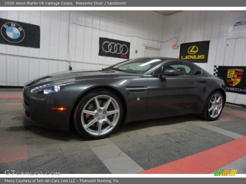 Meteorite Silver / Sandstorm 2006 Aston Martin V8 Vantage Coupe