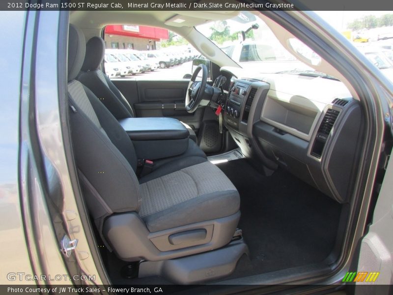 Mineral Gray Metallic / Dark Slate Gray/Medium Graystone 2012 Dodge Ram 1500 ST Regular Cab