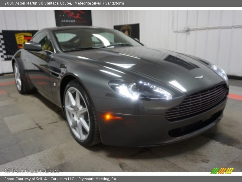 Meteorite Silver / Sandstorm 2006 Aston Martin V8 Vantage Coupe