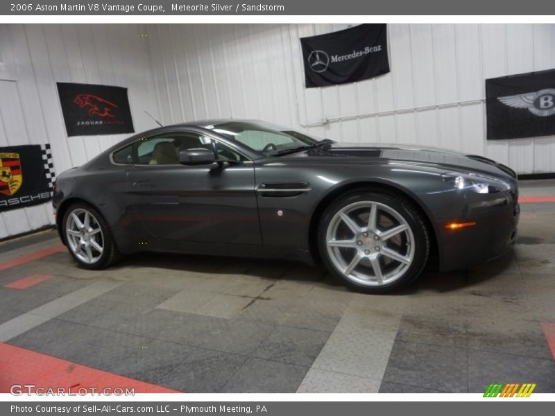 Meteorite Silver / Sandstorm 2006 Aston Martin V8 Vantage Coupe