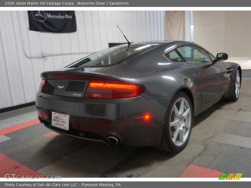 Meteorite Silver / Sandstorm 2006 Aston Martin V8 Vantage Coupe