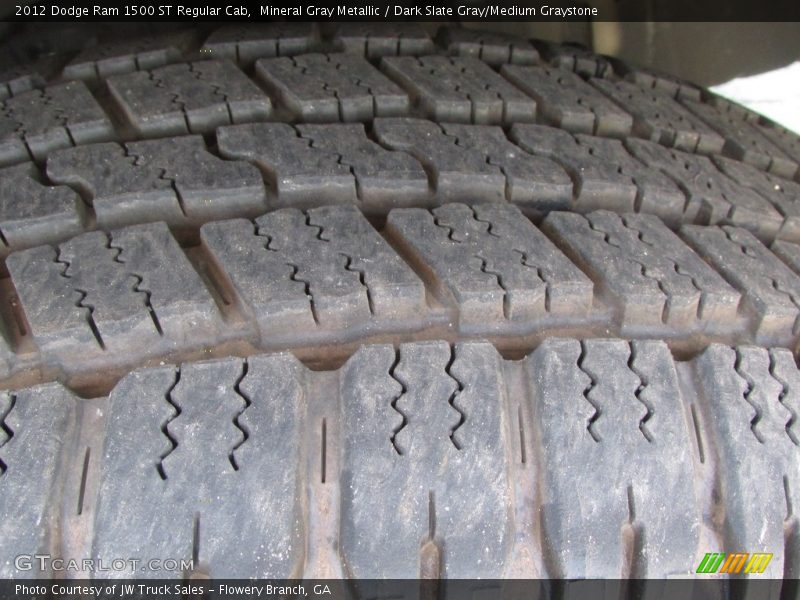 Mineral Gray Metallic / Dark Slate Gray/Medium Graystone 2012 Dodge Ram 1500 ST Regular Cab
