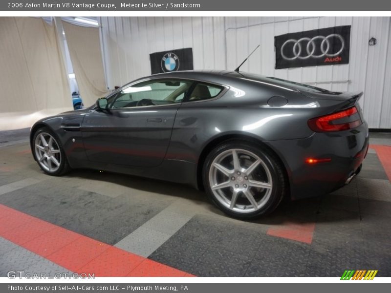 Meteorite Silver / Sandstorm 2006 Aston Martin V8 Vantage Coupe
