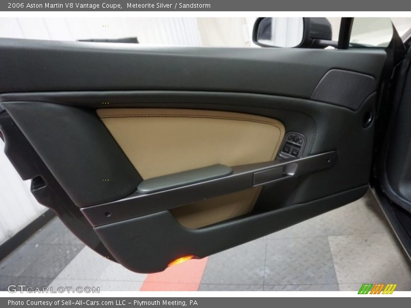 Meteorite Silver / Sandstorm 2006 Aston Martin V8 Vantage Coupe
