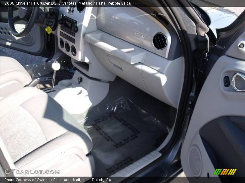 Silver Steel Metallic / Pastel Pebble Beige 2008 Chrysler PT Cruiser LX