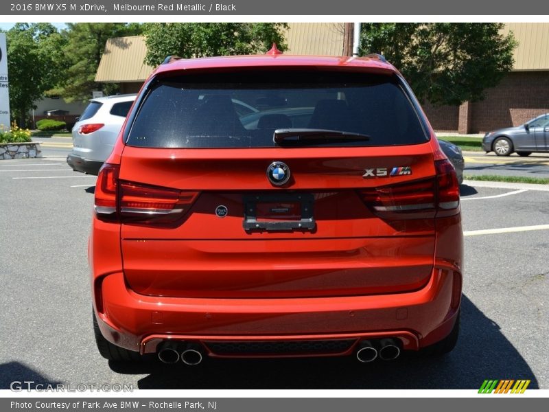 Melbourne Red Metallic / Black 2016 BMW X5 M xDrive