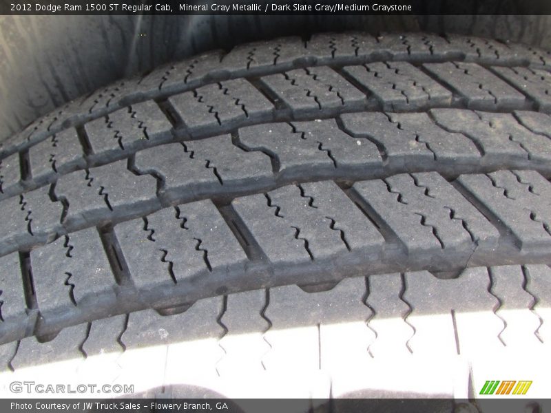 Mineral Gray Metallic / Dark Slate Gray/Medium Graystone 2012 Dodge Ram 1500 ST Regular Cab