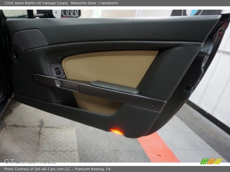 Meteorite Silver / Sandstorm 2006 Aston Martin V8 Vantage Coupe