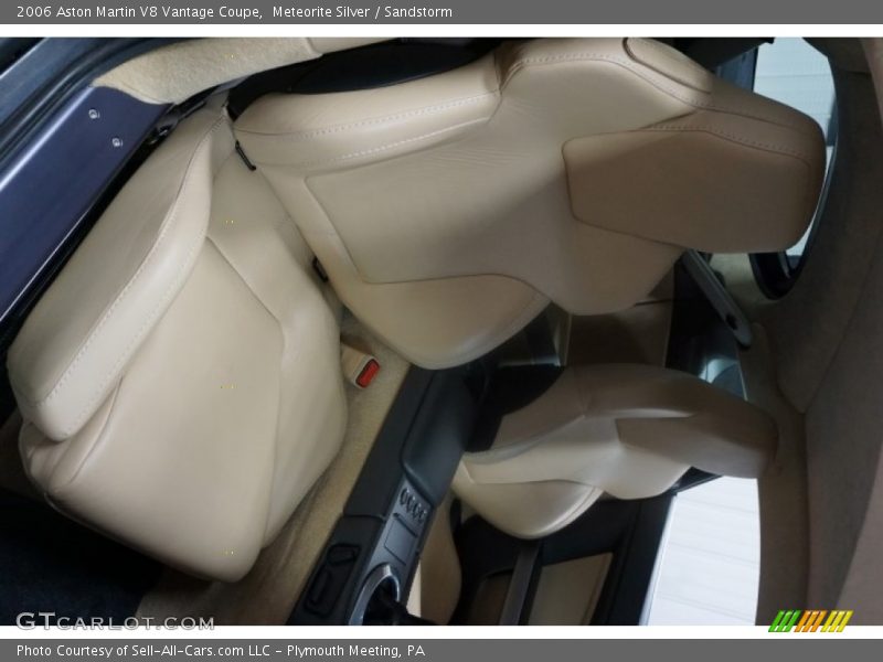 Meteorite Silver / Sandstorm 2006 Aston Martin V8 Vantage Coupe