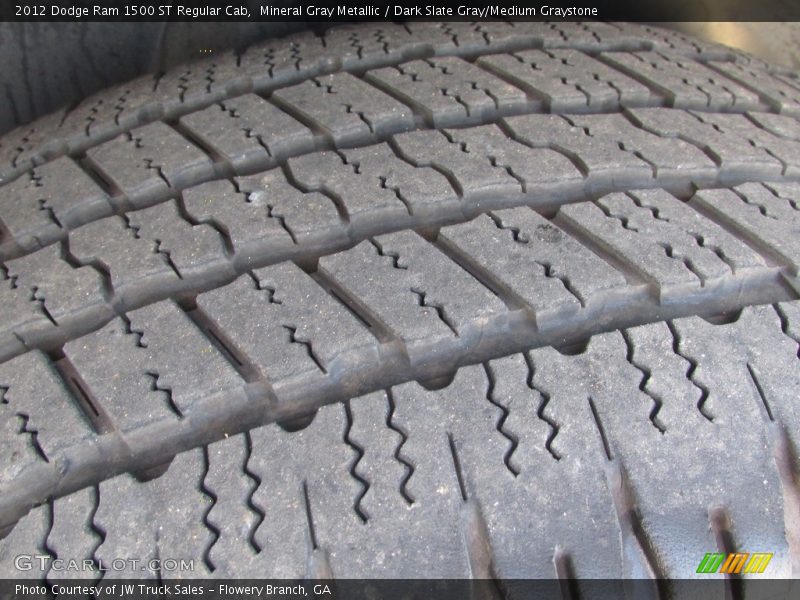 Mineral Gray Metallic / Dark Slate Gray/Medium Graystone 2012 Dodge Ram 1500 ST Regular Cab
