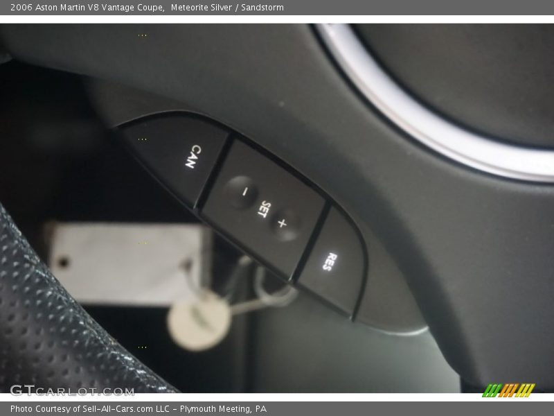 Meteorite Silver / Sandstorm 2006 Aston Martin V8 Vantage Coupe