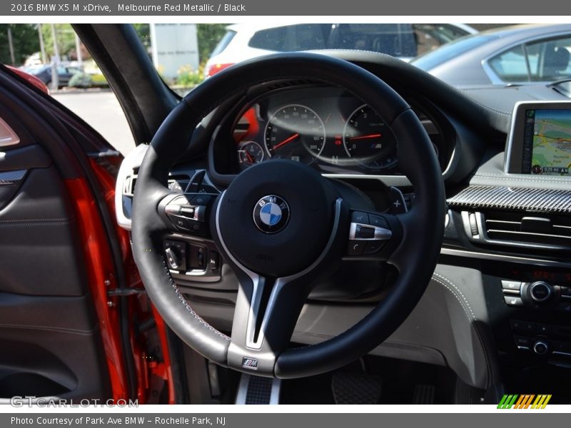 Melbourne Red Metallic / Black 2016 BMW X5 M xDrive
