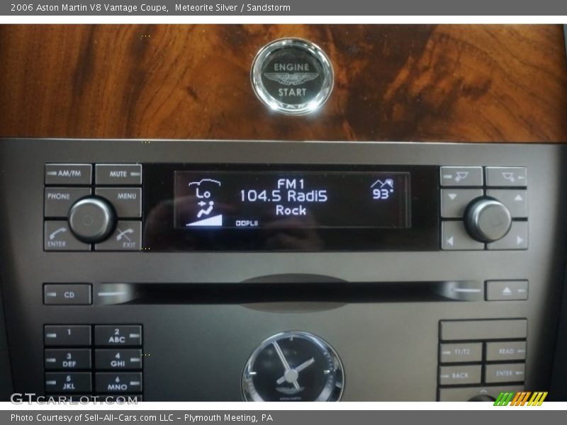 Meteorite Silver / Sandstorm 2006 Aston Martin V8 Vantage Coupe