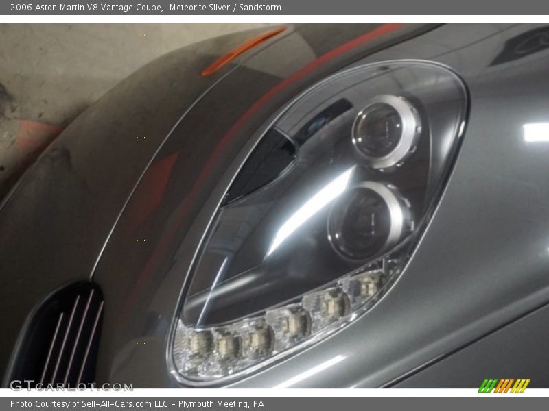 Meteorite Silver / Sandstorm 2006 Aston Martin V8 Vantage Coupe