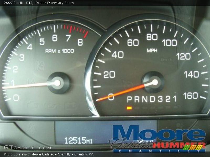 Double Espresso / Ebony 2009 Cadillac DTS