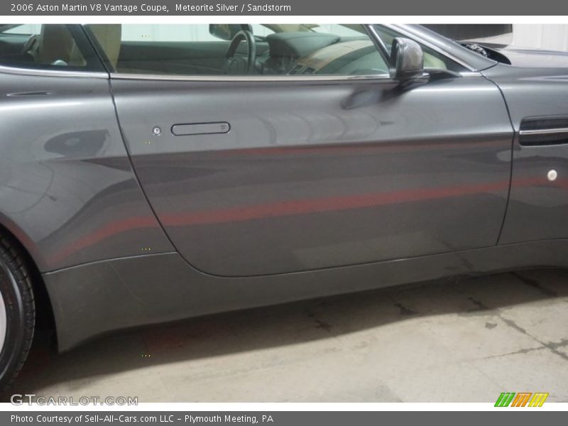 Meteorite Silver / Sandstorm 2006 Aston Martin V8 Vantage Coupe