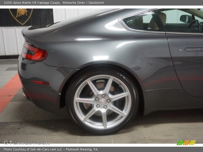 Meteorite Silver / Sandstorm 2006 Aston Martin V8 Vantage Coupe
