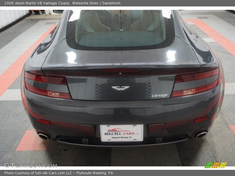 Meteorite Silver / Sandstorm 2006 Aston Martin V8 Vantage Coupe