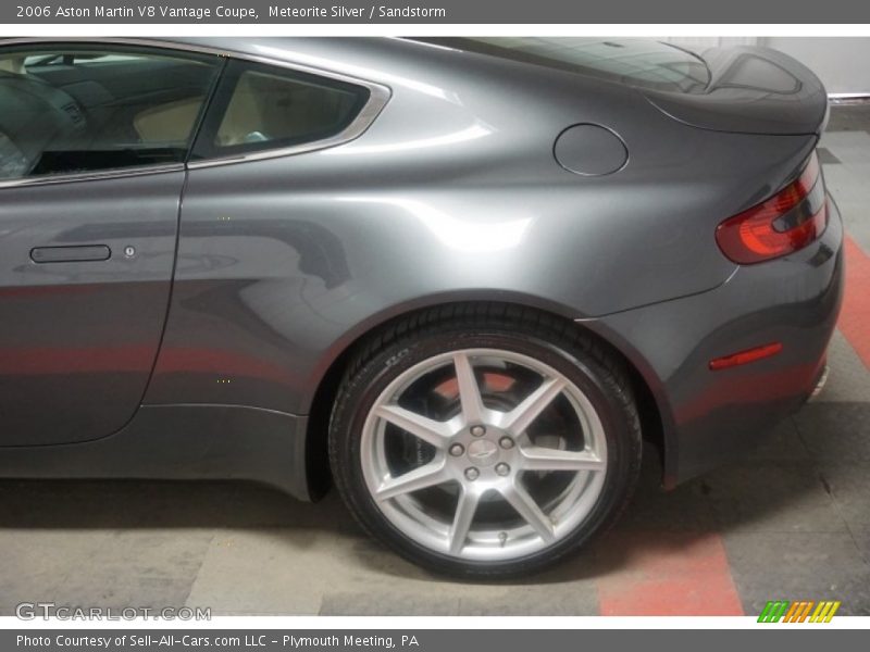 Meteorite Silver / Sandstorm 2006 Aston Martin V8 Vantage Coupe