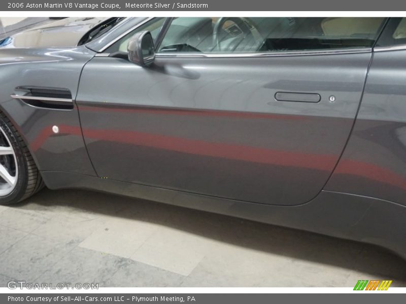 Meteorite Silver / Sandstorm 2006 Aston Martin V8 Vantage Coupe