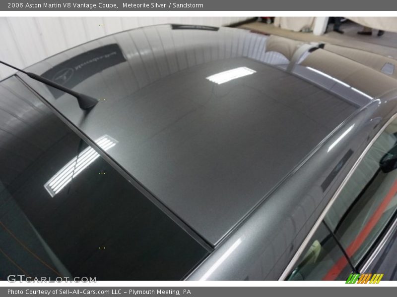 Meteorite Silver / Sandstorm 2006 Aston Martin V8 Vantage Coupe