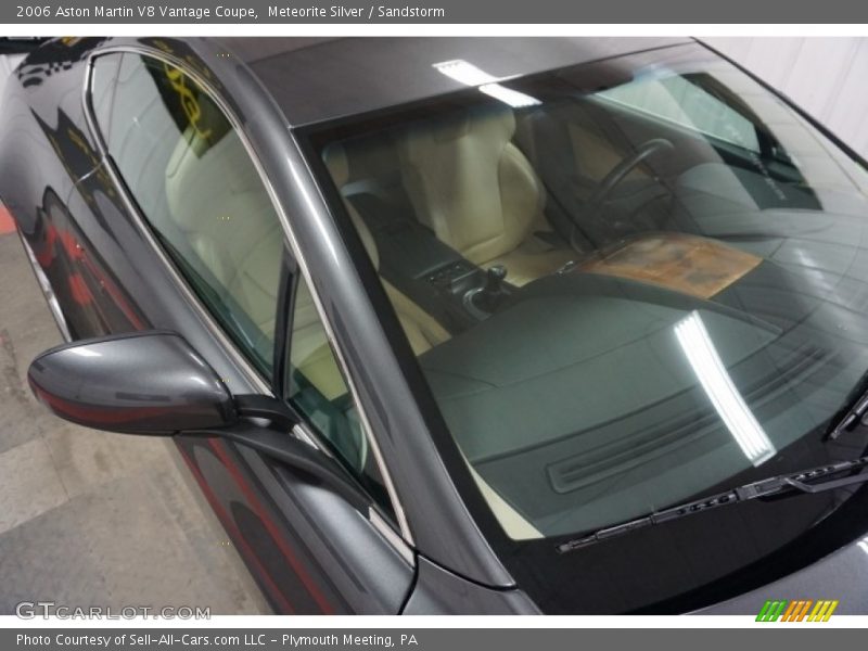 Meteorite Silver / Sandstorm 2006 Aston Martin V8 Vantage Coupe