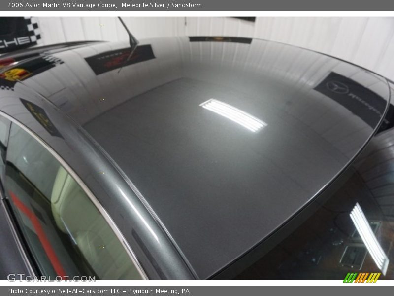 Meteorite Silver / Sandstorm 2006 Aston Martin V8 Vantage Coupe