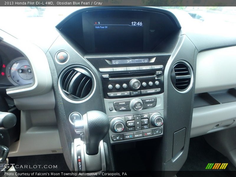 Obsidian Blue Pearl / Gray 2013 Honda Pilot EX-L 4WD