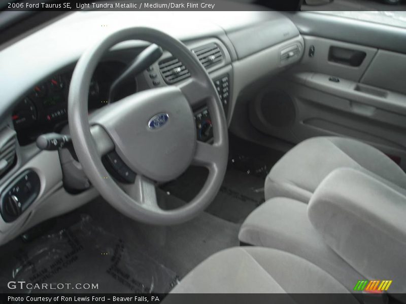 Light Tundra Metallic / Medium/Dark Flint Grey 2006 Ford Taurus SE