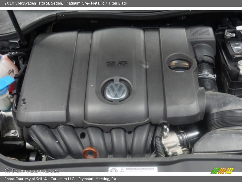 Platinum Grey Metallic / Titan Black 2010 Volkswagen Jetta SE Sedan