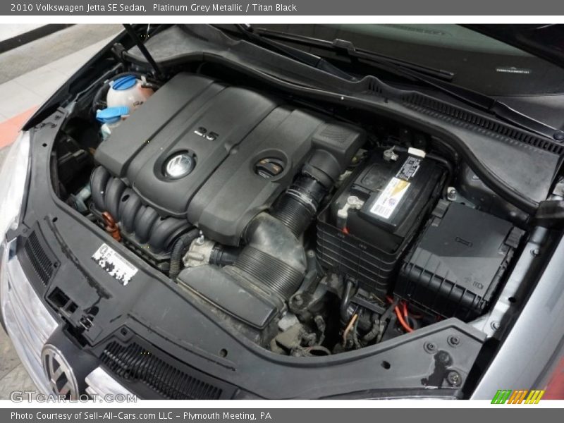 Platinum Grey Metallic / Titan Black 2010 Volkswagen Jetta SE Sedan