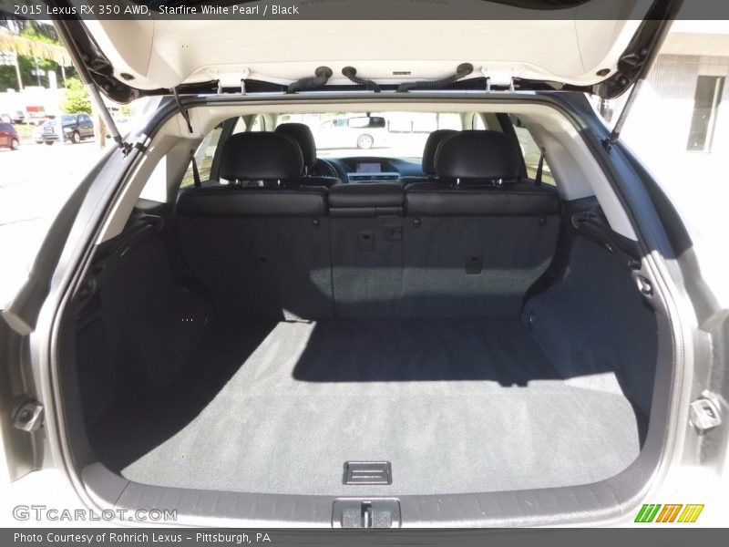 Starfire White Pearl / Black 2015 Lexus RX 350 AWD