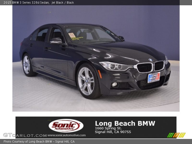 Jet Black / Black 2015 BMW 3 Series 328d Sedan