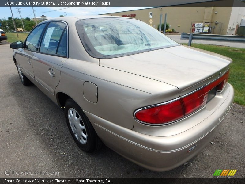 Light Sandrift Metallic / Taupe 2000 Buick Century Custom