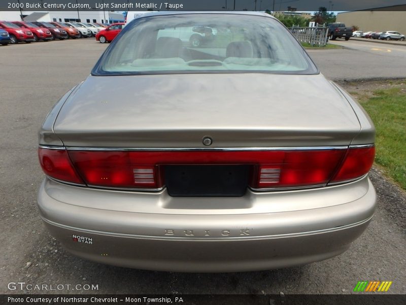 Light Sandrift Metallic / Taupe 2000 Buick Century Custom