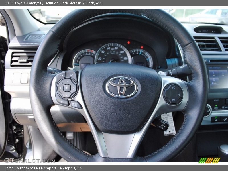 Attitude Black Metallic / Black/Ash 2014 Toyota Camry SE
