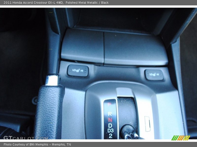 Polished Metal Metallic / Black 2011 Honda Accord Crosstour EX-L 4WD